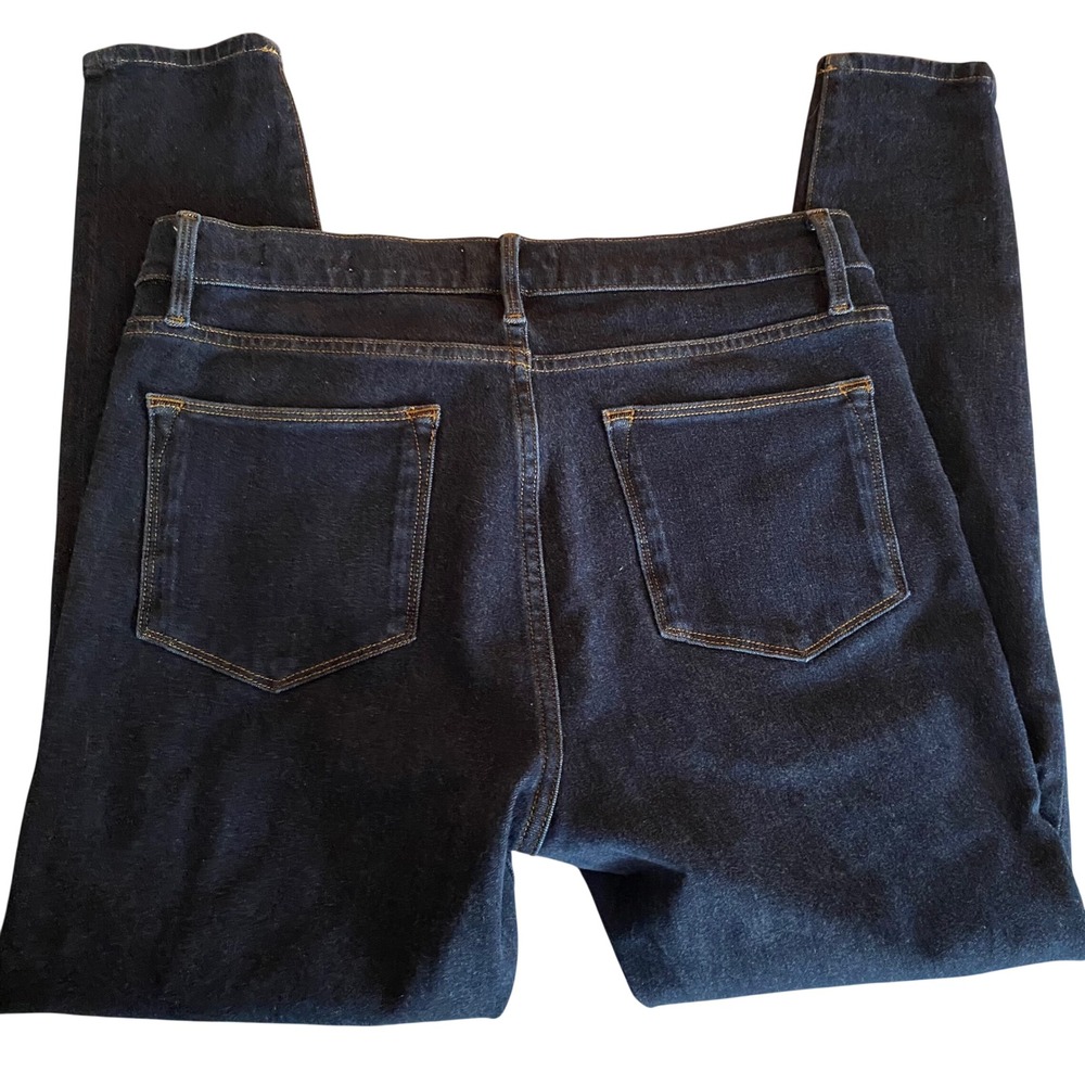 FRAME Le High Skinny Jeans Dark Wash Denim Size 29 - Picture 2 of 8